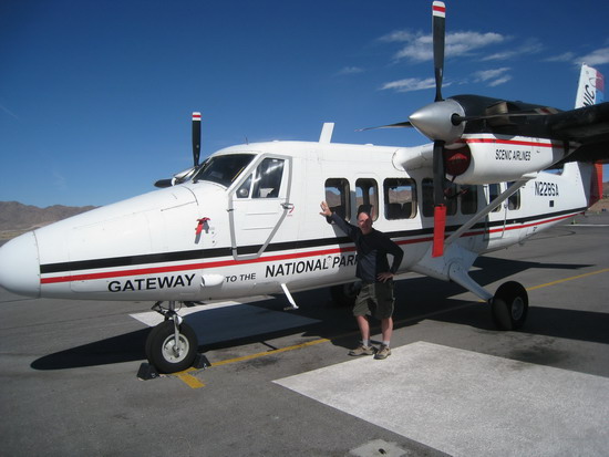 grand canyon airplane