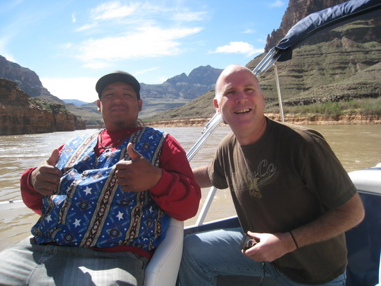 grand canyon boat